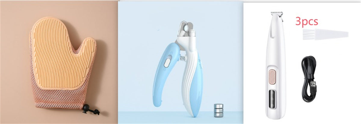 (Copy) Pets Dog Paw Trimmer With LED Light Fully Waterproof Pet Hair Trimmer With LED Display Dog Clippers For Grooming Widen Blade
